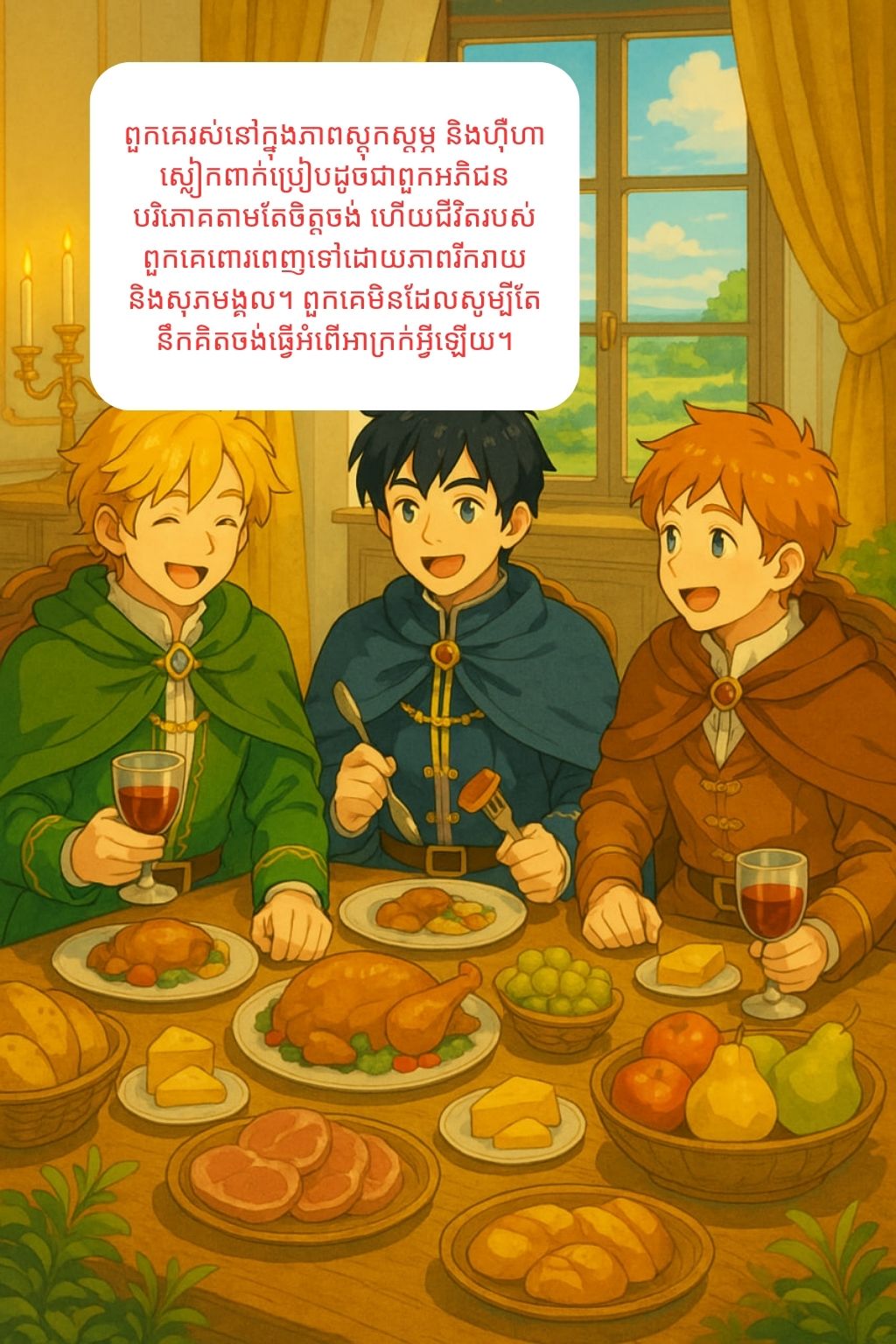 អារក្ស និងទាហានបីនាក់: oneshot